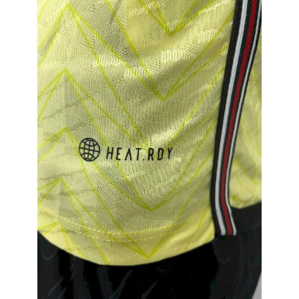 Arsenal 2023/24 Pre-Match Training Jersey Player Version Yellow - Image 6