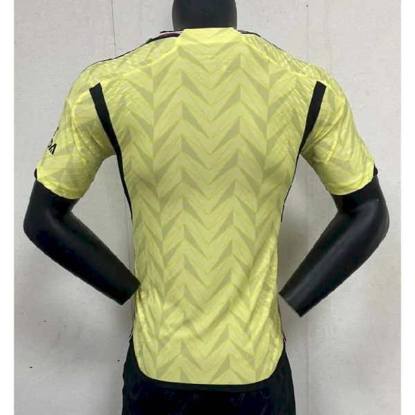 Arsenal 2023/24 Pre-Match Training Jersey Player Version Yellow - Image 7