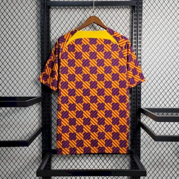 Barcelona 2023/24 Pre-Match Training Jersey - Image 7