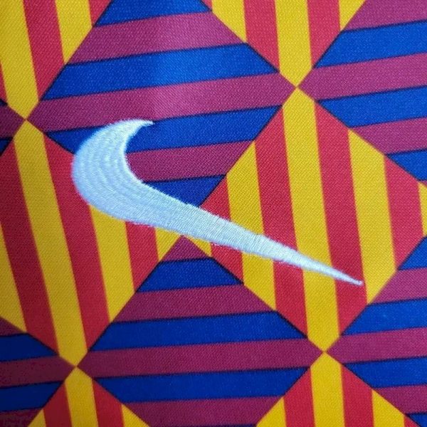 Barcelona 2023/24 Pre-Match Training Jersey - Image 8