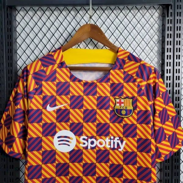 Barcelona 2023/24 Pre-Match Training Jersey - Image 6