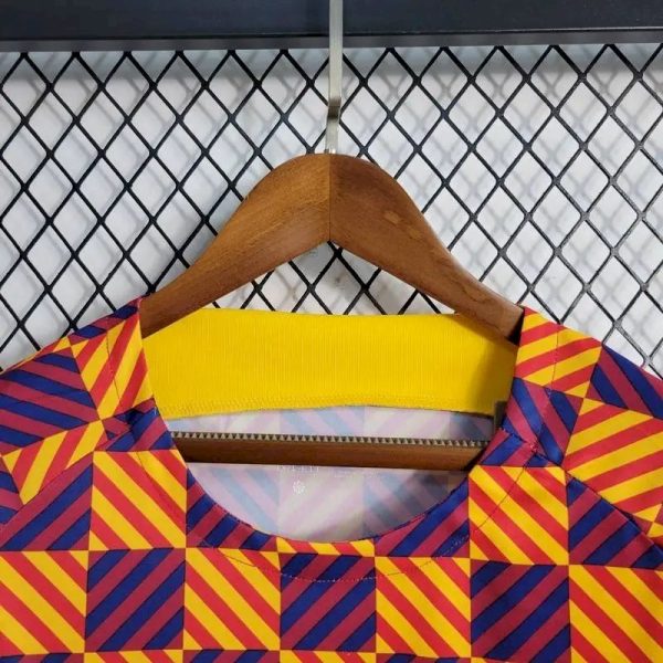 Barcelona 2023/24 Pre-Match Training Jersey - Image 4