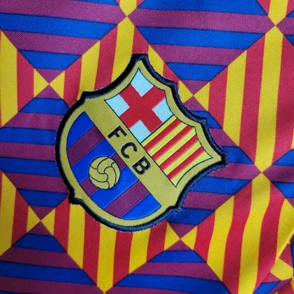 Barcelona 2023/24 Pre-Match Training Jersey - Image 5