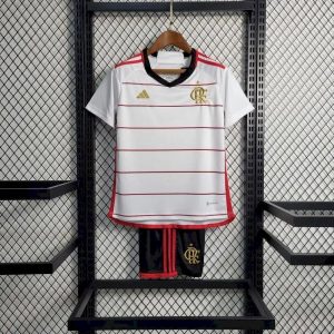 Flamengo 2023/24 Away Kids Kit