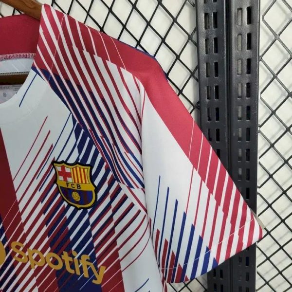 Barcelona 2023/24 Pre-Match Training Jersey - Image 7