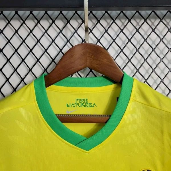 Brazil 2023/24 Home Kids Kit - Image 6