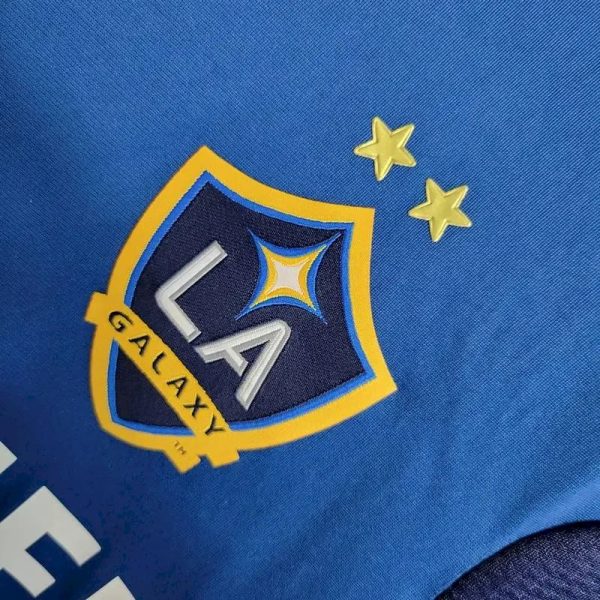 La Galaxy 2011/12 Retro Long Sleeves Jersey - Image 4
