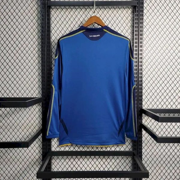 La Galaxy 2011/12 Retro Long Sleeves Jersey - Image 9