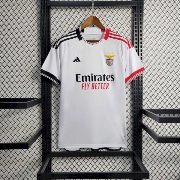 Benfica 2023/24 White Jersey - Image 2