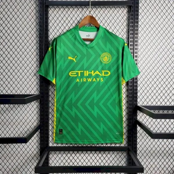 Manchester City 2023/24 Goalkeeper Jersey Green - Image 2