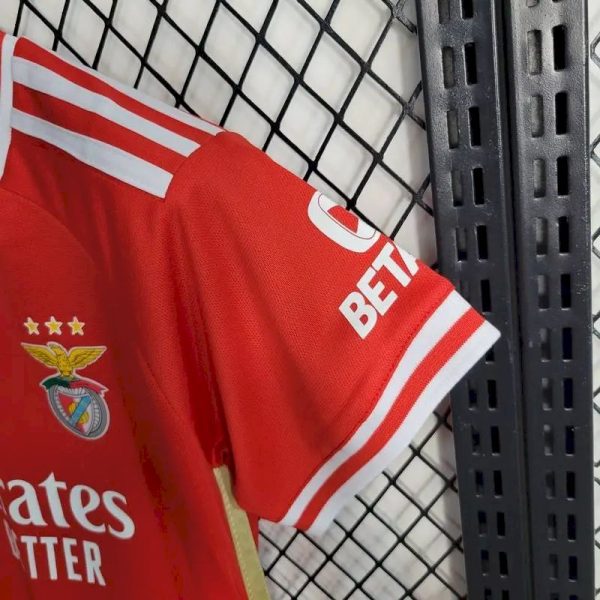 Benfica 2023/24 Home Kids Kit - Image 4
