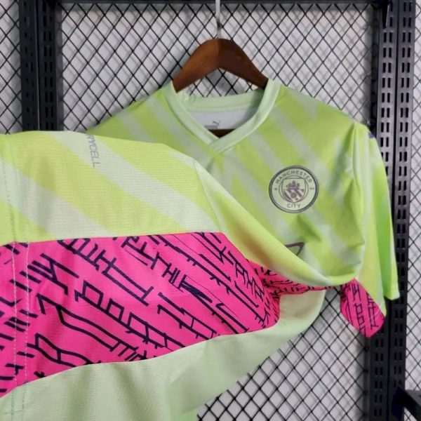 Manchester City 2023/24 Goalkeeper Jersey Yellow - Image 10