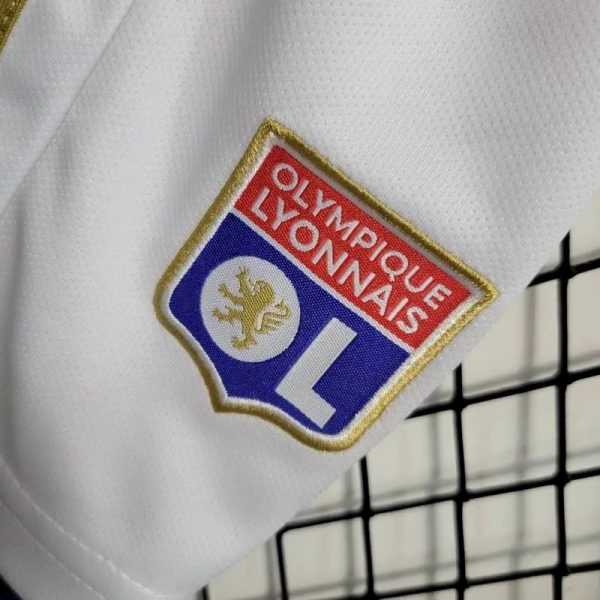 Olympique Lyonnais 2023/24 Home Kids Kit - Image 6