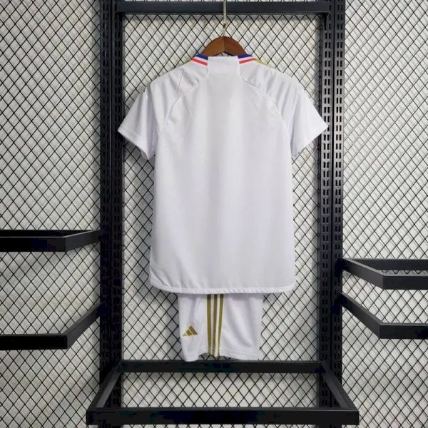 Olympique Lyonnais 2023/24 Home Kids Kit - Image 9