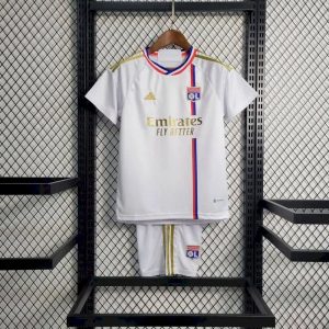 Olympique Lyonnais 2023/24 Home Kids Kit