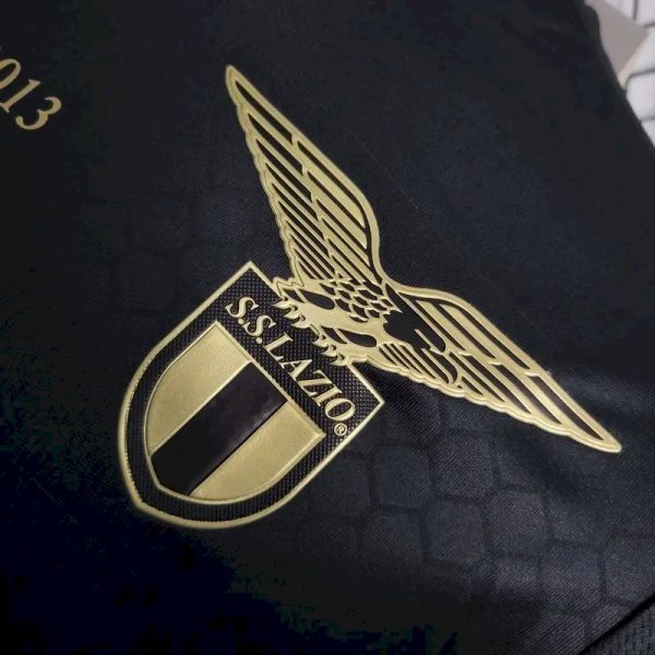 Lazio 2023/24 10Th Anniversary Edition Jersey Player Version Black - Image 5