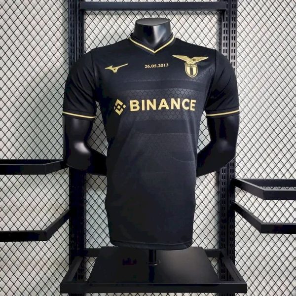 Lazio 2023/24 10Th Anniversary Edition Jersey Player Version Black