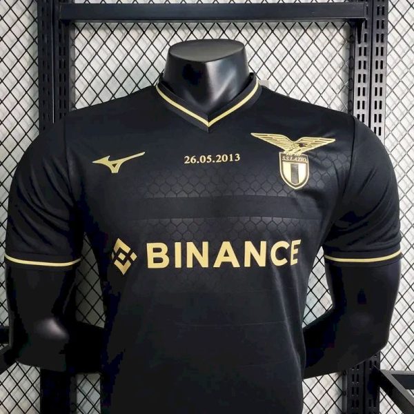 Lazio 2023/24 10Th Anniversary Edition Jersey Player Version Black - Image 2