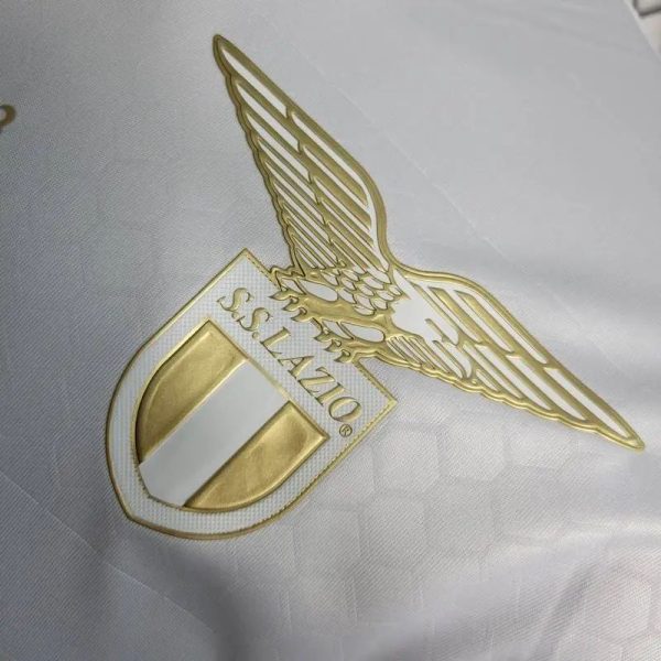 Lazio 2023/24 10Th Anniversary Edition Jersey Player Version White - Image 3