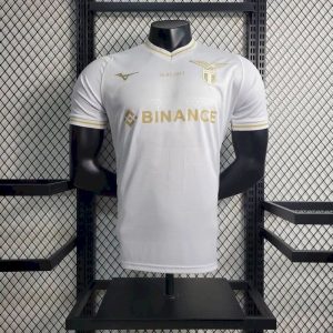Lazio 2023/24 10th Anniversary Edition Jersey Player Version White