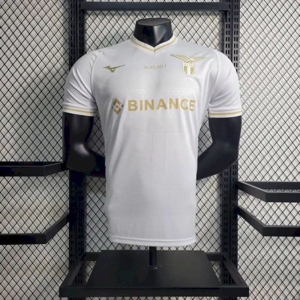 Lazio 2023/24 10Th Anniversary Edition Jersey Player Version White