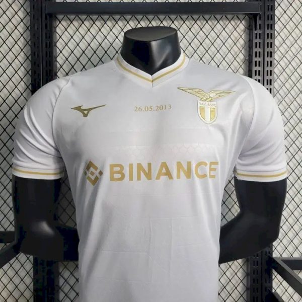 Lazio 2023/24 10Th Anniversary Edition Jersey Player Version White - Image 2