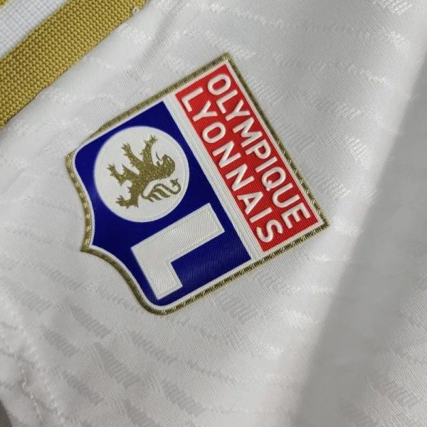 Olympique Lyonnais 2023/24 Home Shorts - Image 4