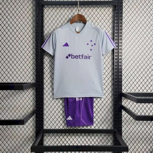 Cruzeiro 2023/24 Grey Kids Kit