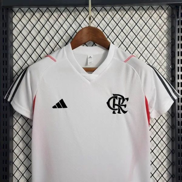 Flamengo 2023/24 White Kids Kit - Image 2