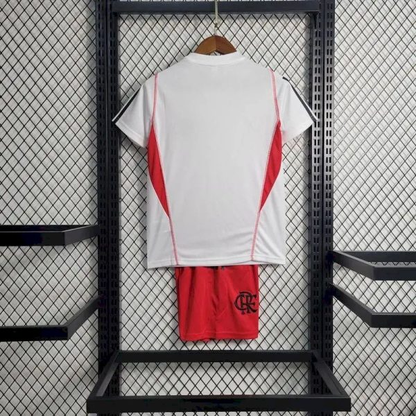 Flamengo 2023/24 White Kids Kit - Image 8