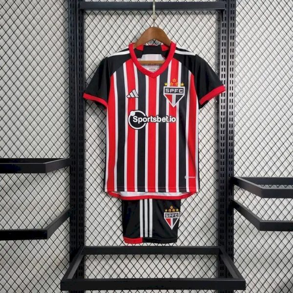 Sao Paulo 2023/24 Away Kids Kit