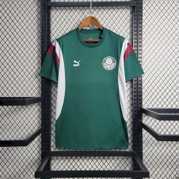 Palmeiras 2023/24 Pre-Match Training Jersey Green - Image 2