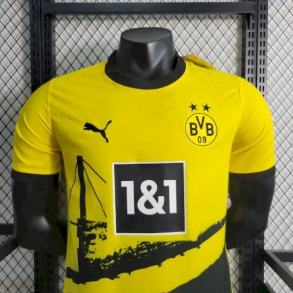 Borussia Dortmund 2023/24 Home Jersey Player Version - Image 2