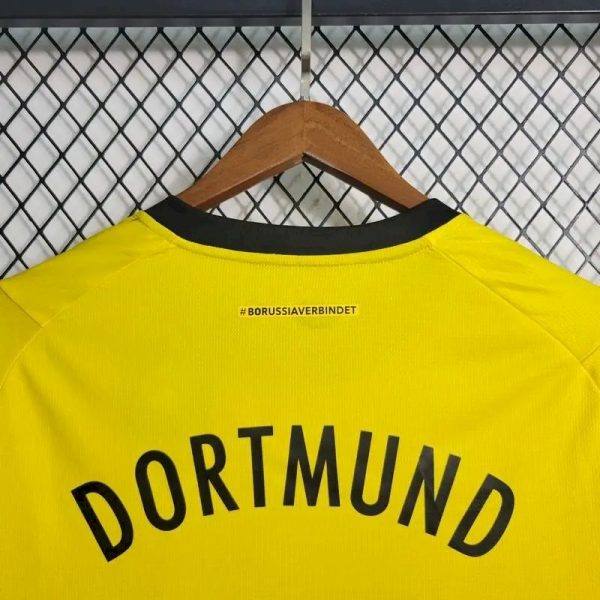 Borussia Dortmund 2023/24 Home Long Sleeves Jersey - Image 9