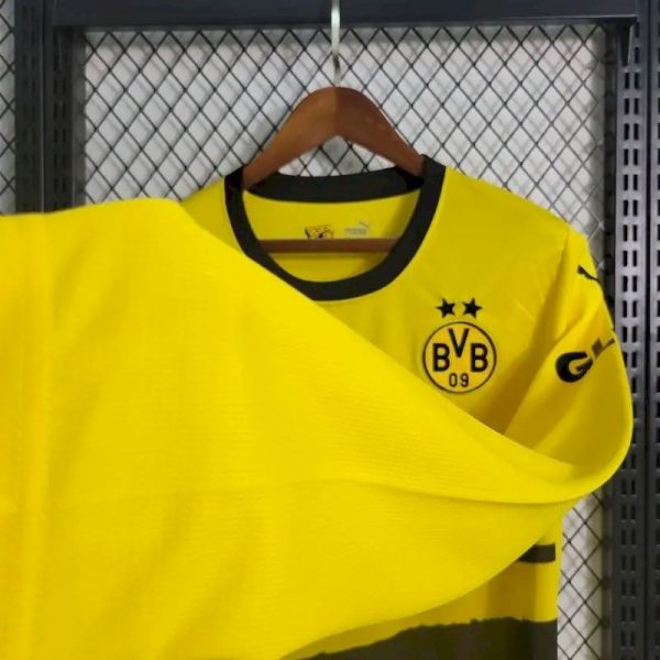 Borussia Dortmund 2023/24 Home Long Sleeves Jersey - Image 11