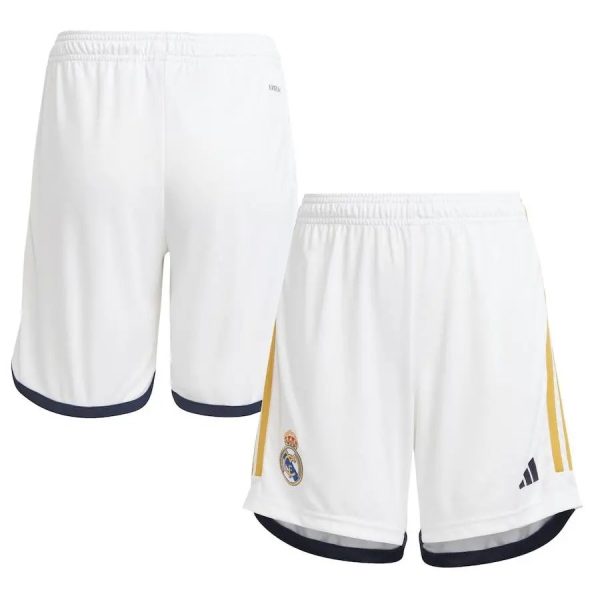 Real Madrid 2023/24 Home Shorts - Image 2