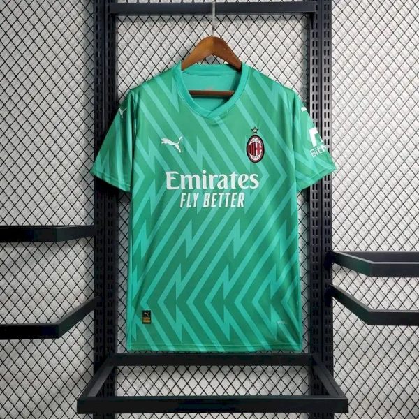 Ac Milan 2023/24 Goalkeeper Jersey Green - Image 2