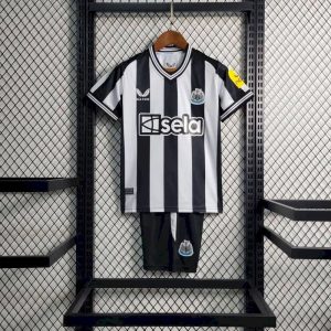 Newcastle United 2023/24 Home Kids Kit