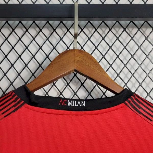 Ac Milan 2023/24 Home Long Sleeves Jersey - Image 7