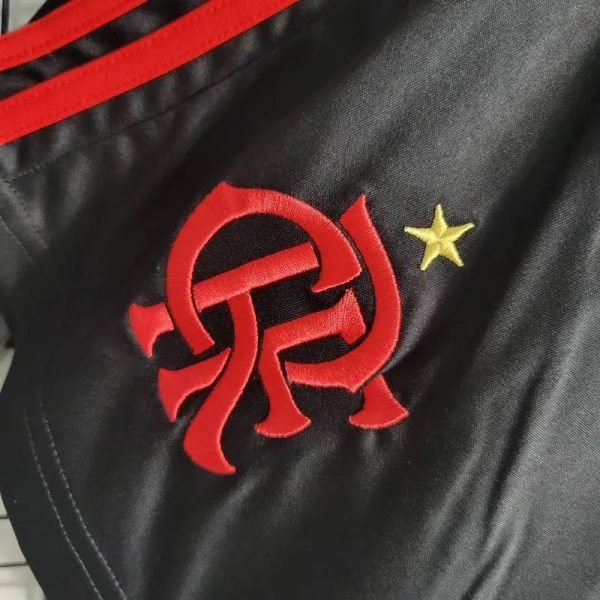 Flamengo 2023/24 Black Shorts - Image 3