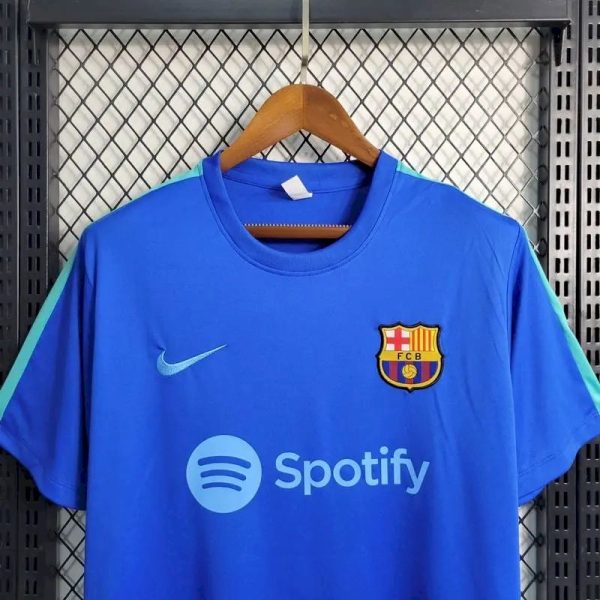 Barcelona 2023/24 Pre-Match Training Jersey - Image 6