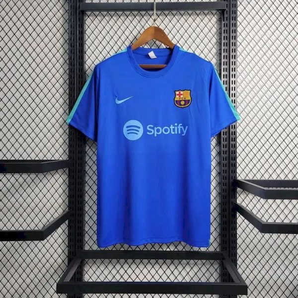 Barcelona 2023/24 Pre-Match Training Jersey - Image 2