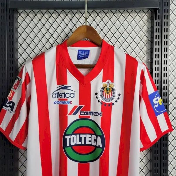 Chivas 2001/02 Home Retro Jersey - Image 10