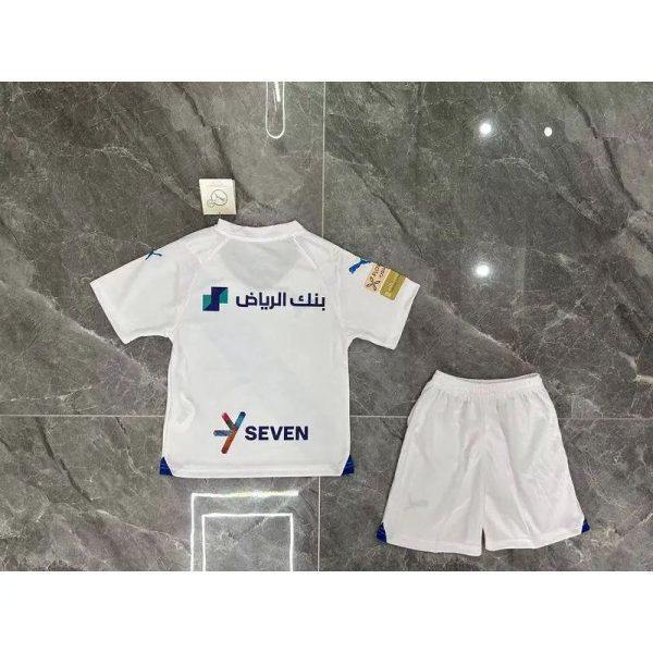 Al Hilal Sc 2023/24 Away Kids Kit - Image 2