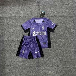 Liverpool 2023/24 Third Kids Kit