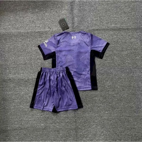 Liverpool 2023/24 Third Kids Kit - Image 2