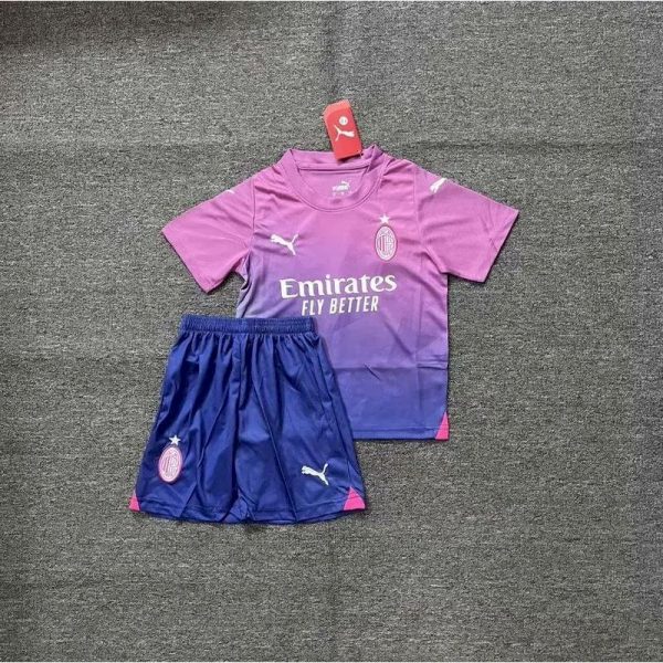 Ac Milan 2023/24 Third Kids Kit