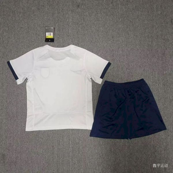 England 2023/24 Women’S Word Cup Home Kids Kit - Image 2