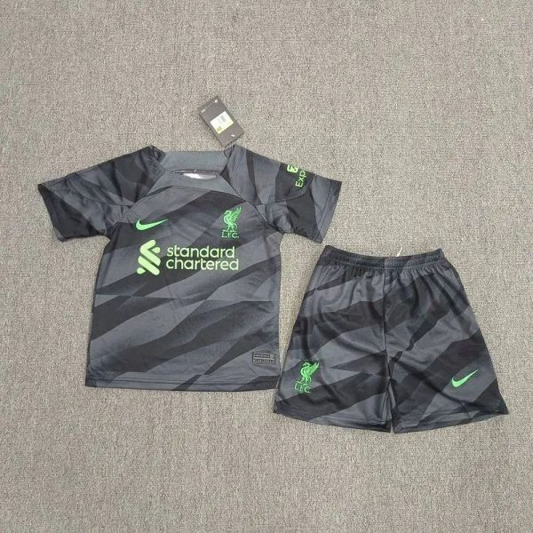 Liverpool 2023/24 Goalkeeper Kids Kit