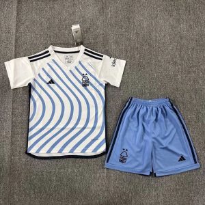 Nottingham Forest 2023/24 Away Kids Kit